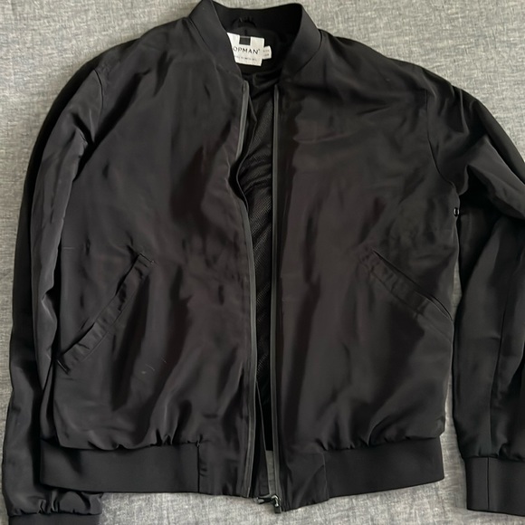 Men’s black bomber jacket - Picture 5 of 10